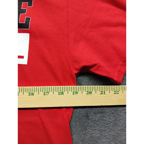 Ball State Cardinals Logo - NCAA Sports Team T-Shirt - Red - Picture 3 of 5